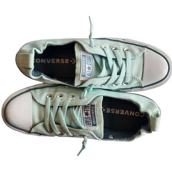 Converse All Star Mint Green Sneakers - Picture 4 of 7